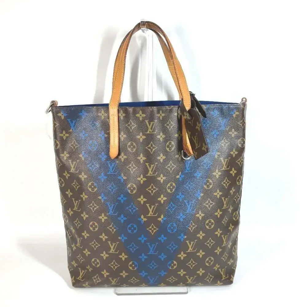 LOUIS VUITTON Brown Monogram Canvas Shoulder Bag